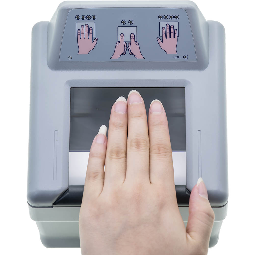 10 Ausdrucke 10 Rollen Fingerabdruckscanner