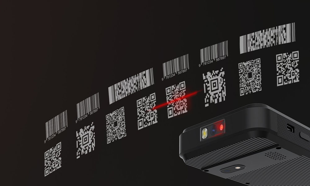 Barcode-Scanner für Lager
