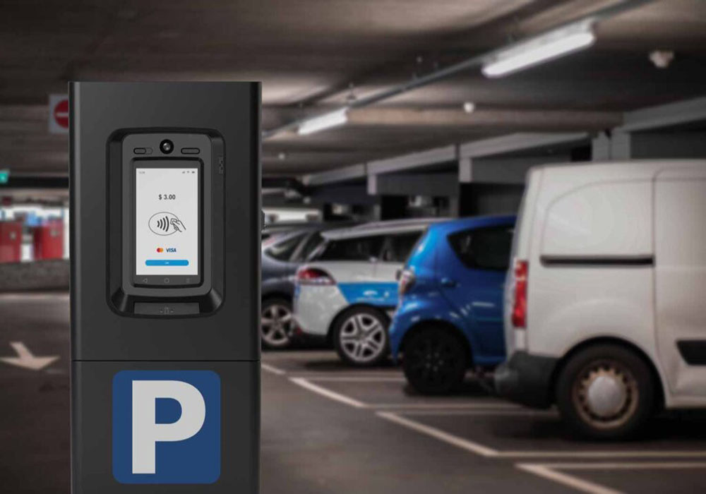 Unbeaufsichtigte POS-Zahlungslösung für Parkplätze