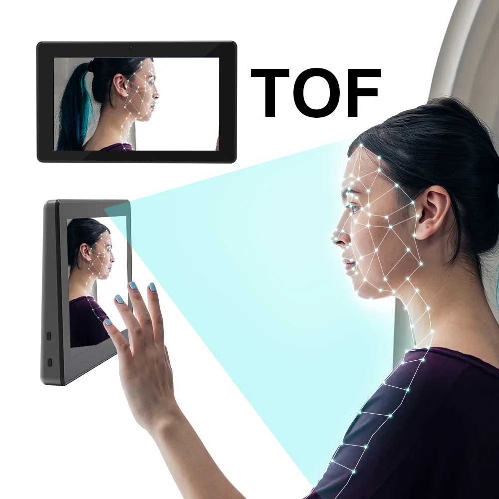 Tablet mit 3D-Gesichtserkennung
