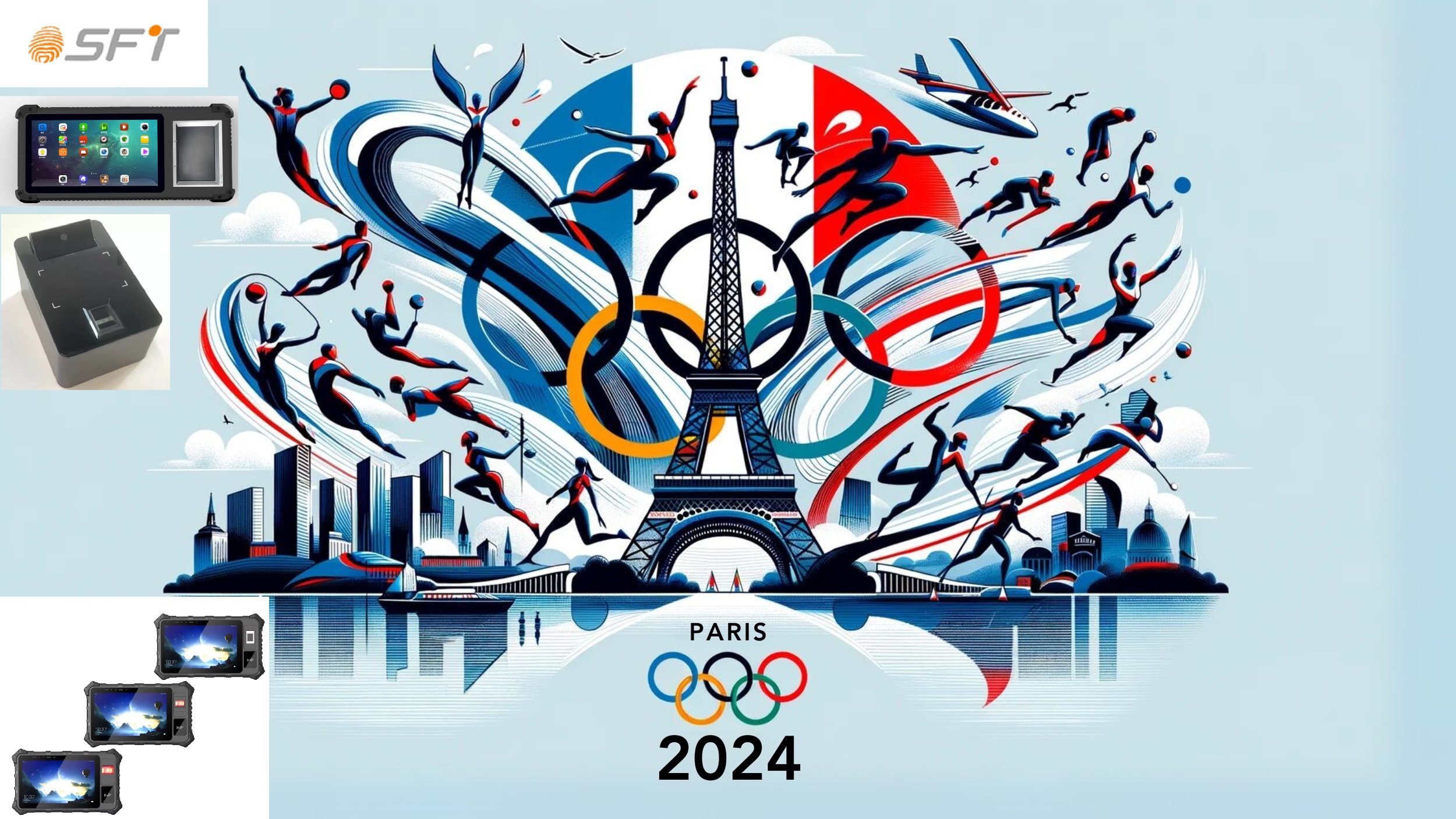 Biometrische Sicherheit bei den Olympischen Spielen 2024 in Paris