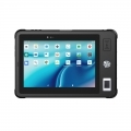 Robustes 4G-UHF-Android-Tablet mit biometrischem Fingerabdruckscanner
    