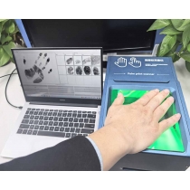 Handflächenabdruck-Registrierungsscanner