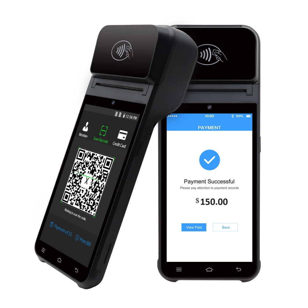 SFT führt 4G Android 12 Barcode RFID Ticketing Parking POS ein