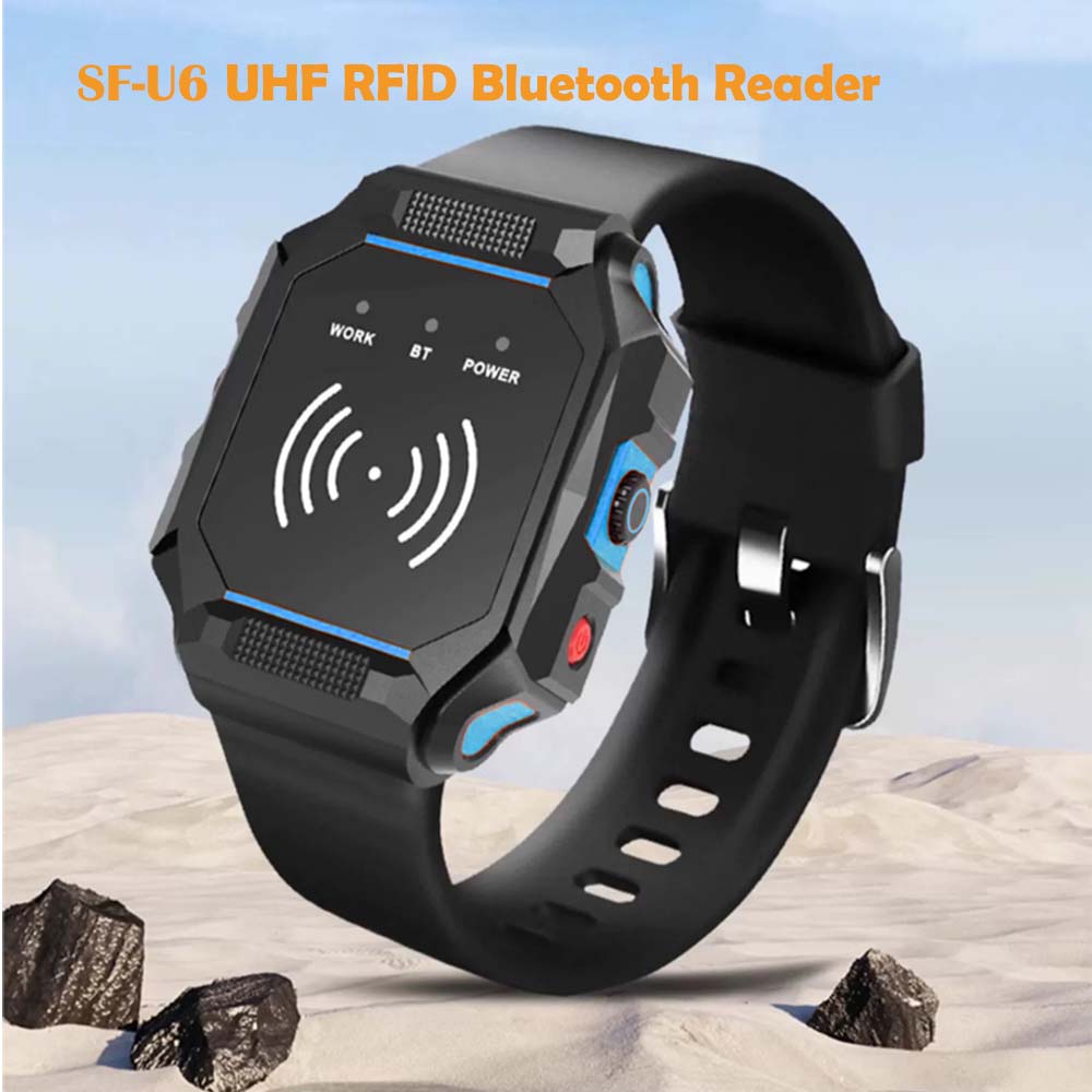 Neu veröffentlichtes globales Bluetooth-EPC-Armbandlesegerät UHF Klasse 1 Gen2/ISO 18000-6C