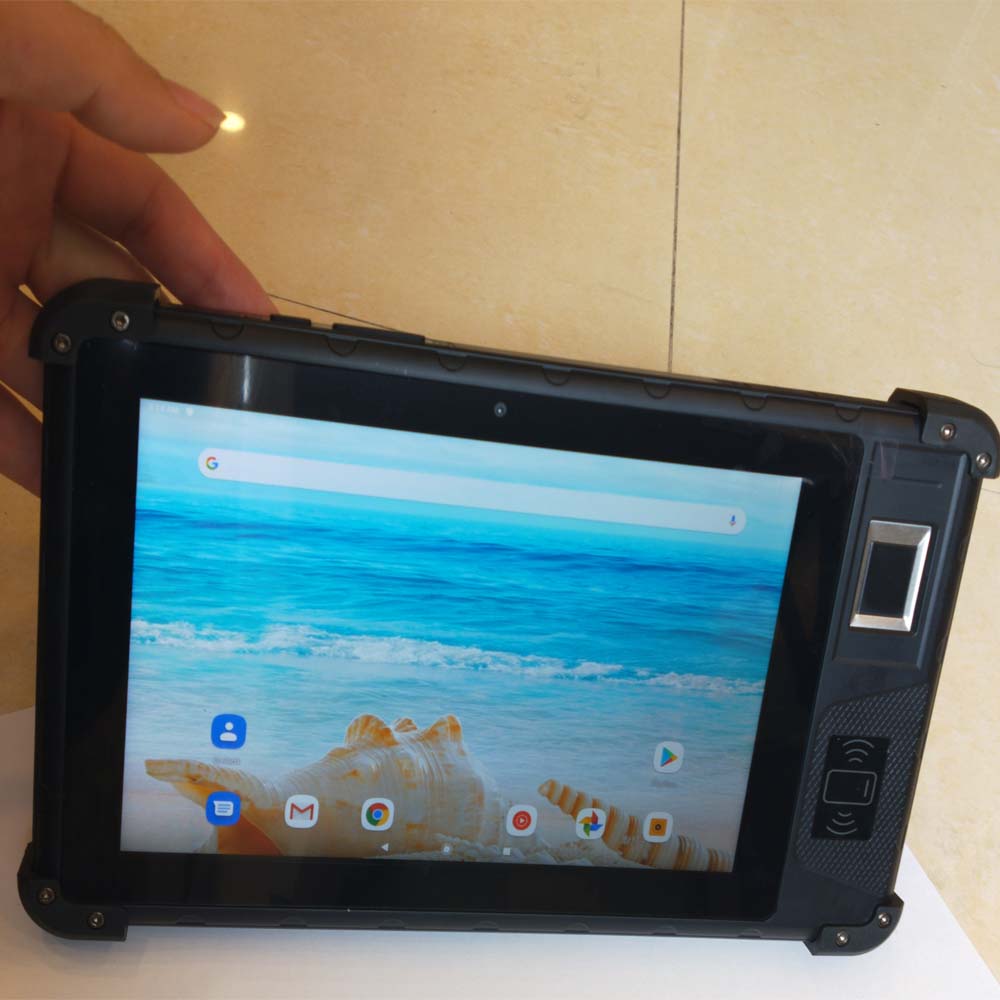 4G-Tablet mit biometrischen Fingerabdrücken zur Verwendung in CNAMU Faso